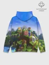 Худи мужской база хлопок / MINECRAFT