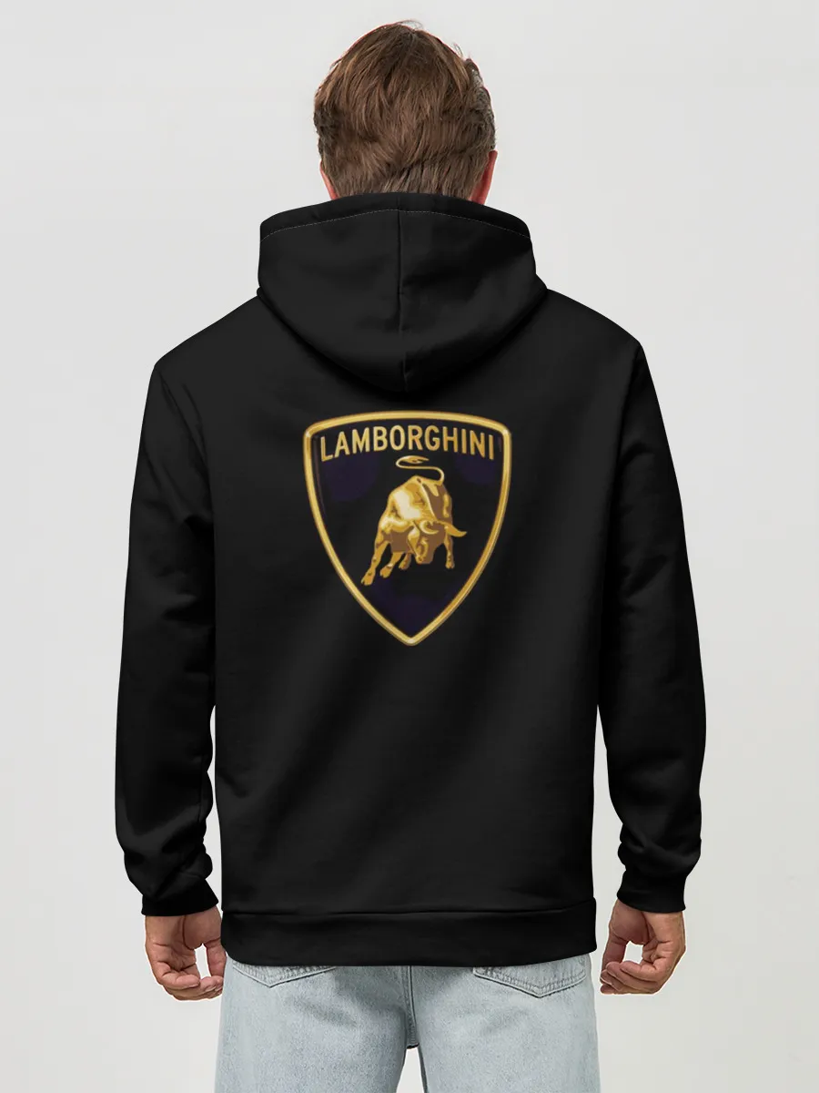 Худи мужской база хлопок / Lambo