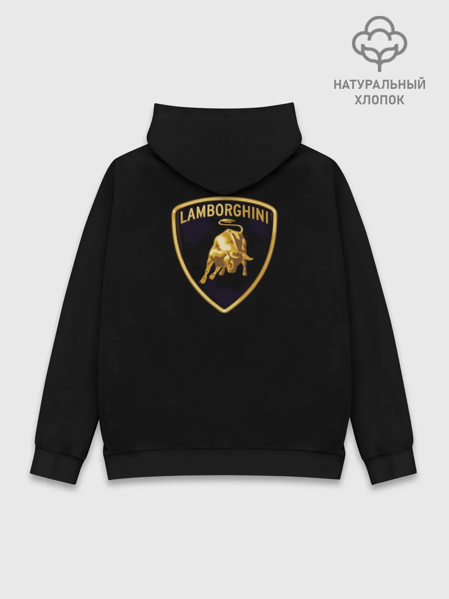 Худи мужской база хлопок / Lambo