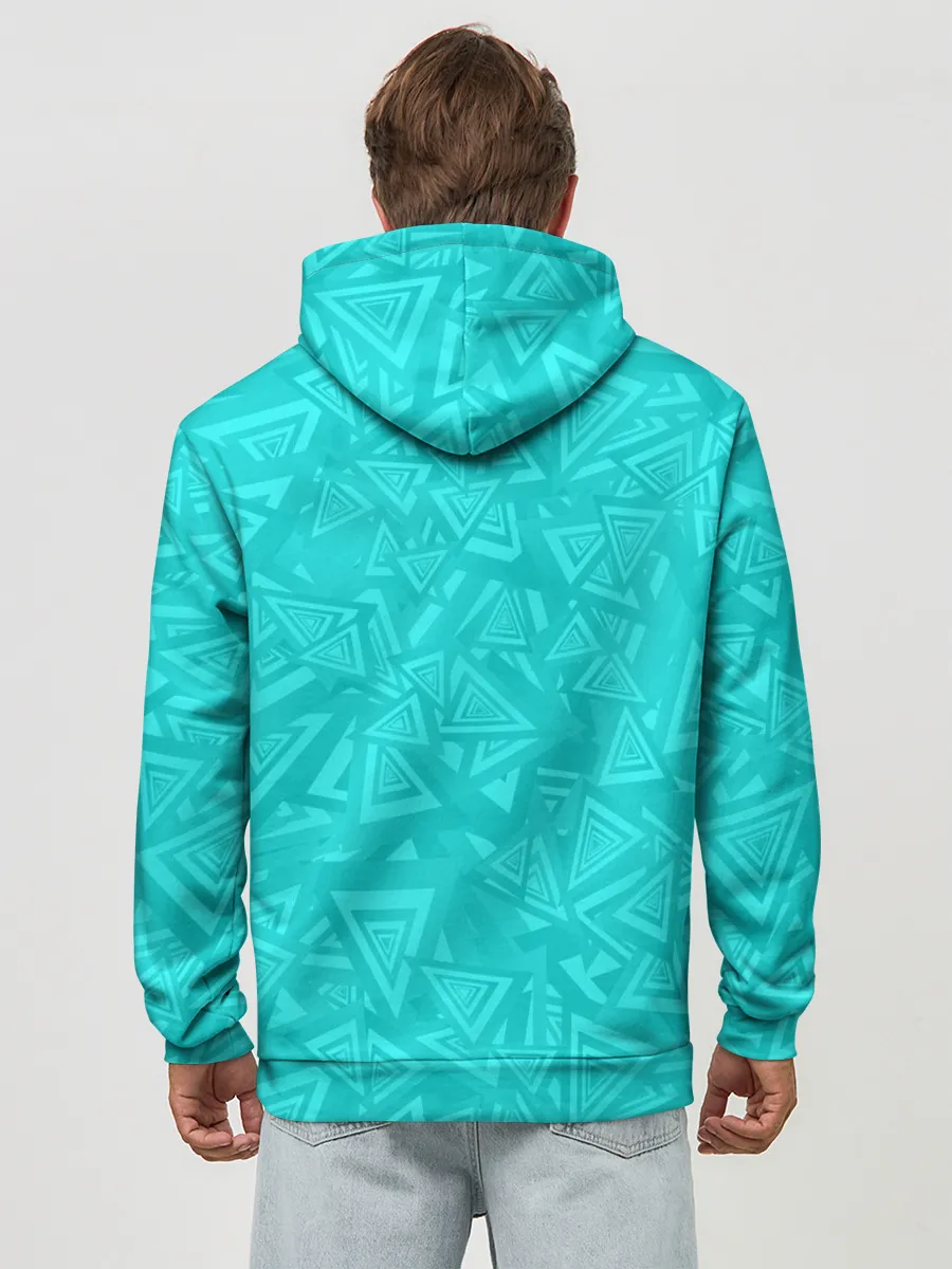 Худи мужской база хлопок / Абстракция.