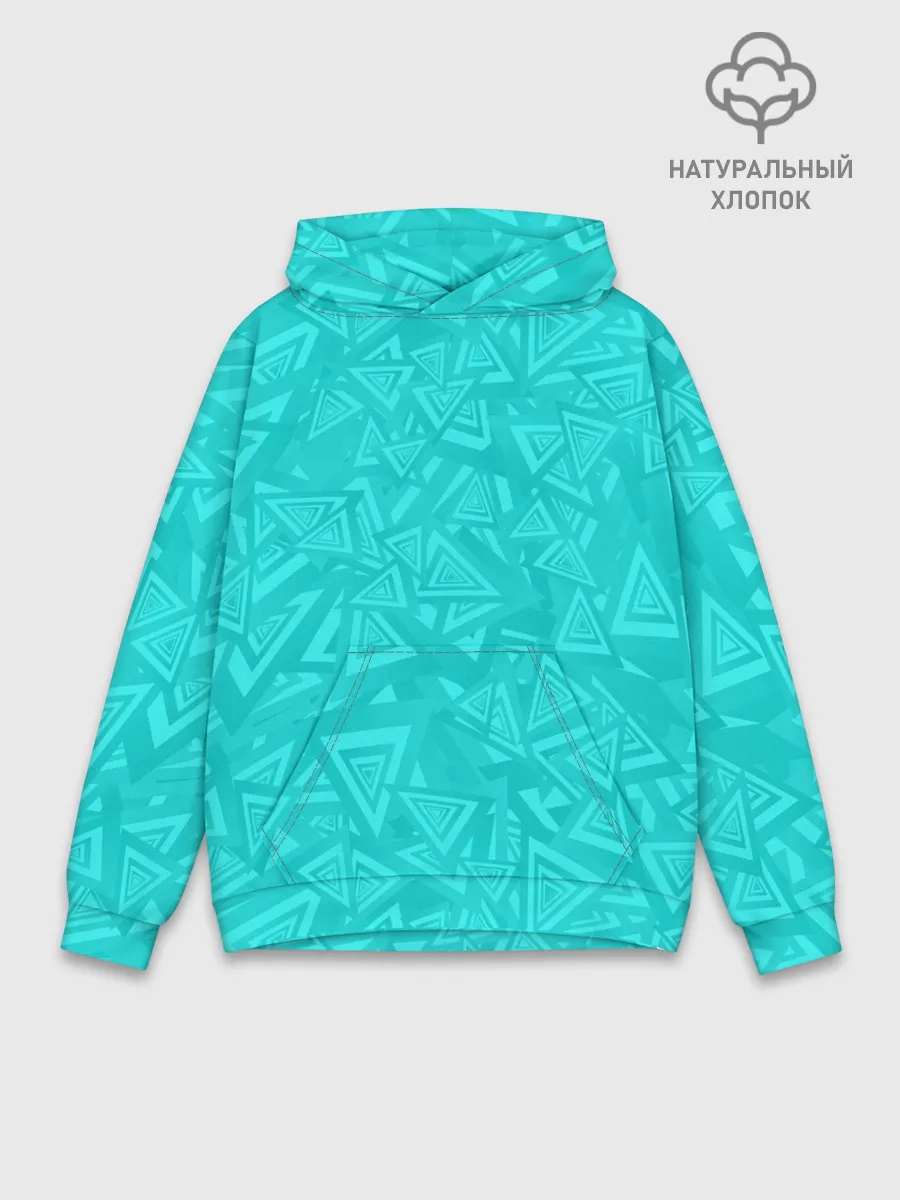 Худи мужской база хлопок / Абстракция.