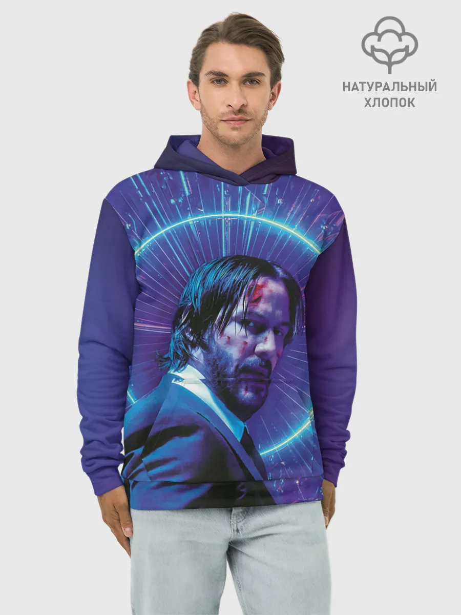 Худи мужской база хлопок / Джон Уик 3