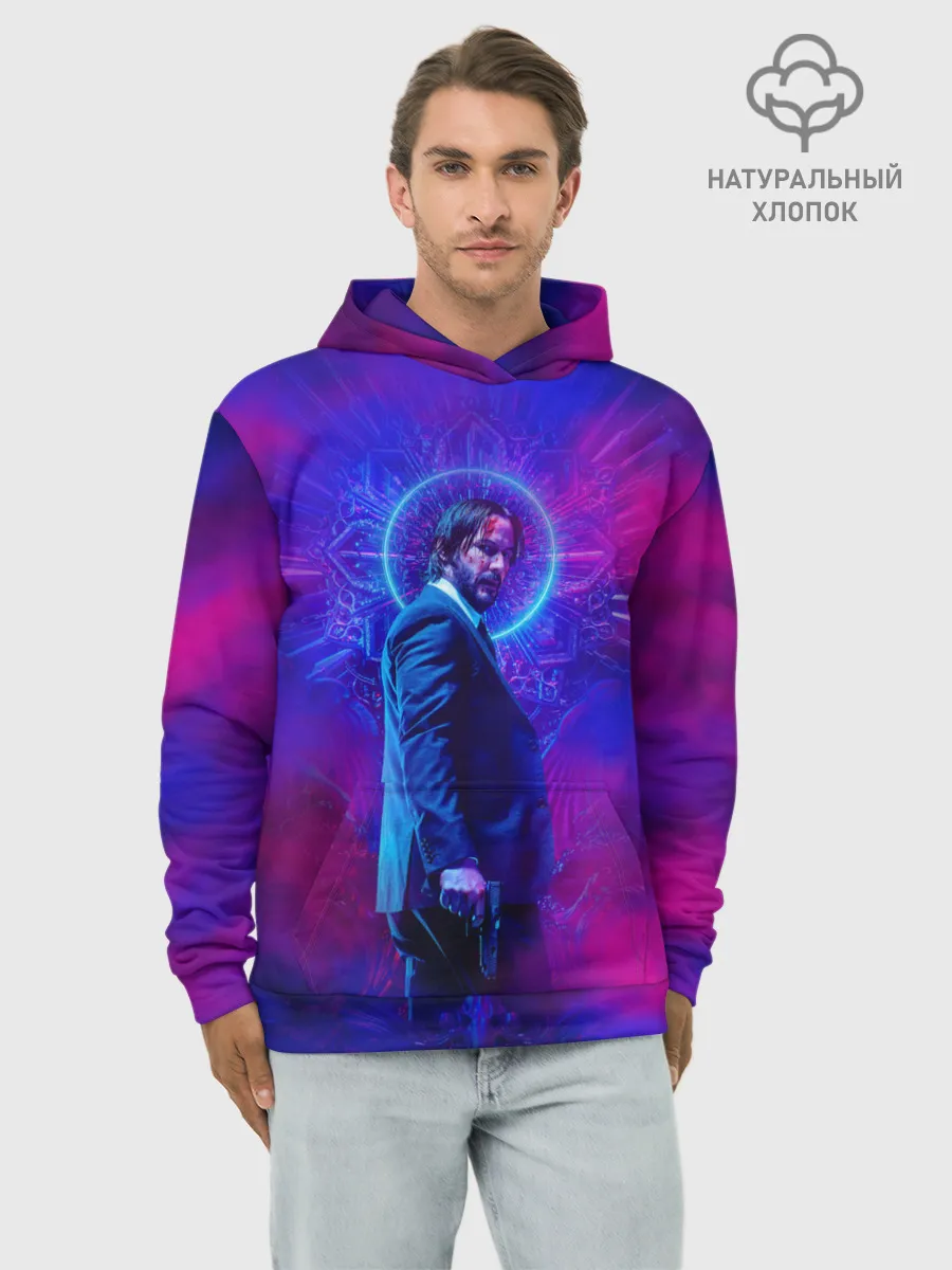Худи мужской база хлопок / Джон Уик 3