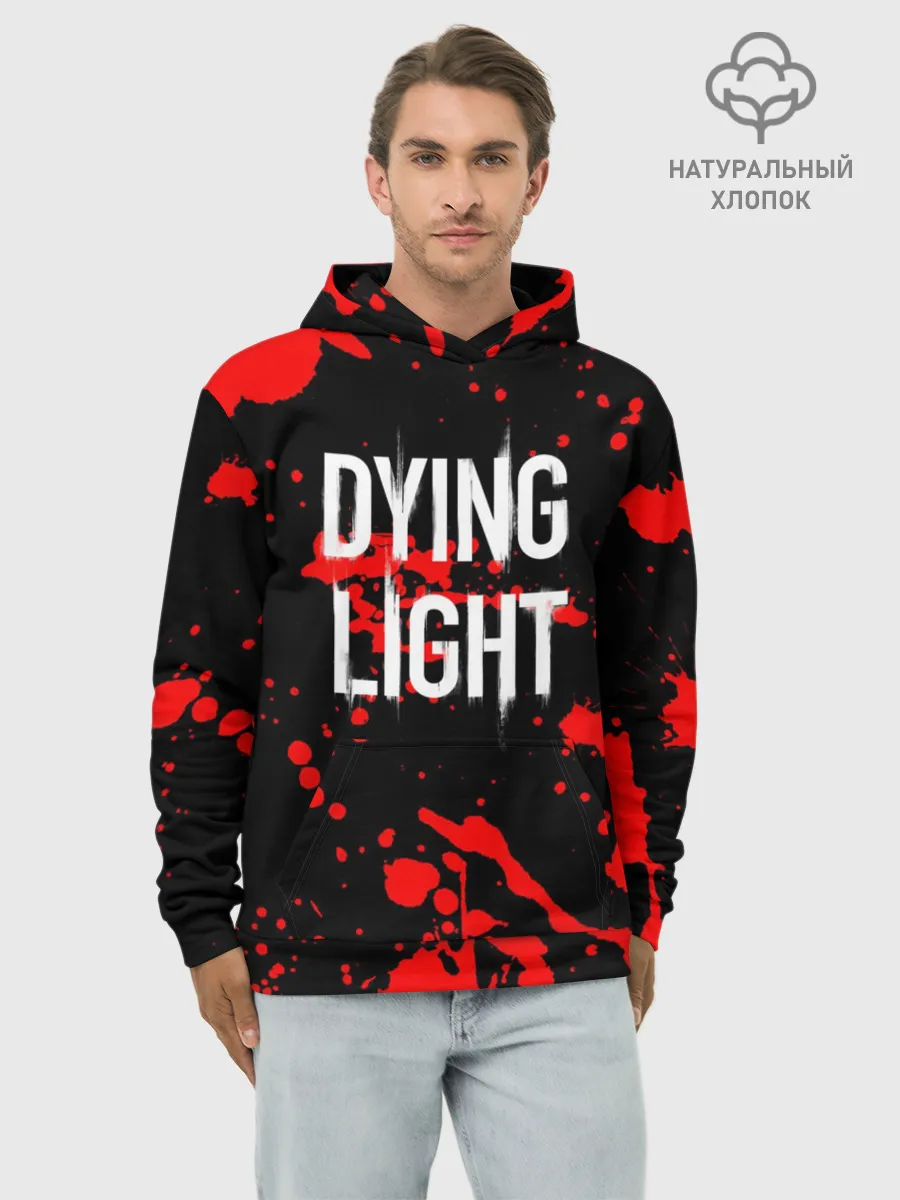 Худи мужской база хлопок / Dying Light