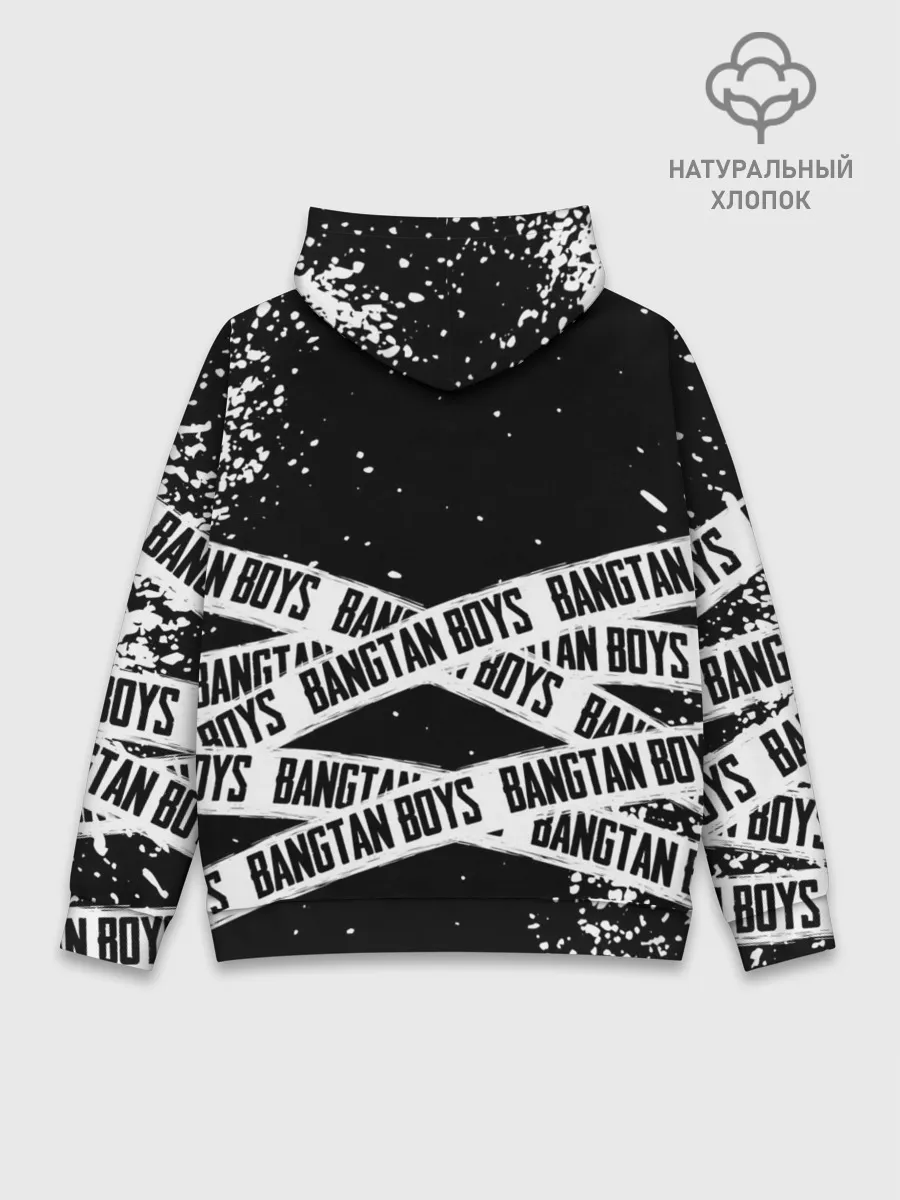 Худи мужской база хлопок / BTS / БТС