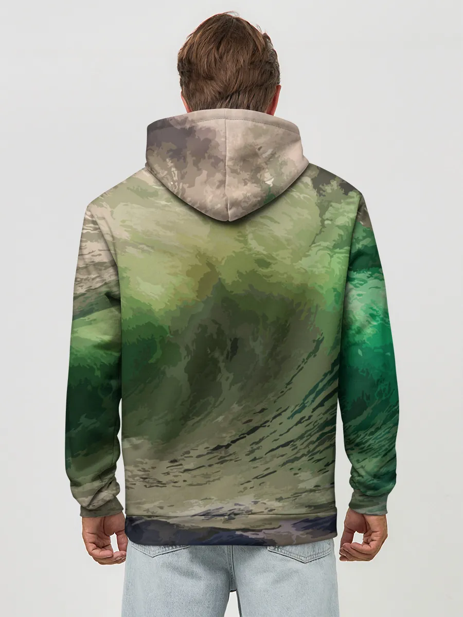 Худи мужской база хлопок / Great White