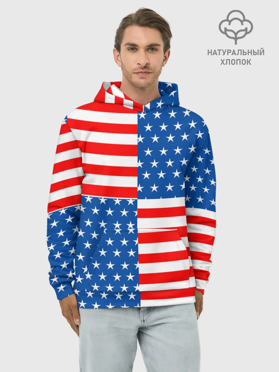 Худи мужской база хлопок / США