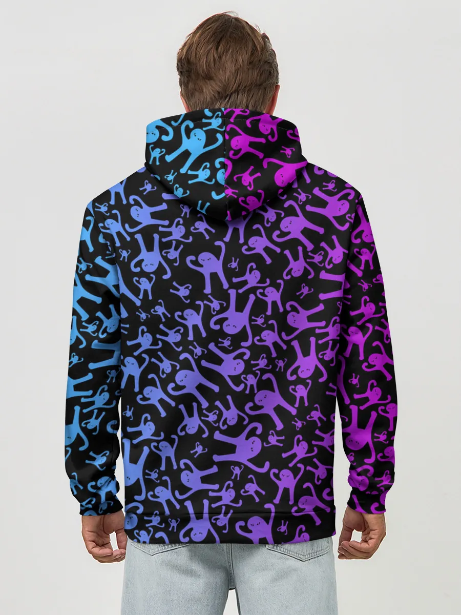 Худи мужской база хлопок / ЪУЪ СЪУКА