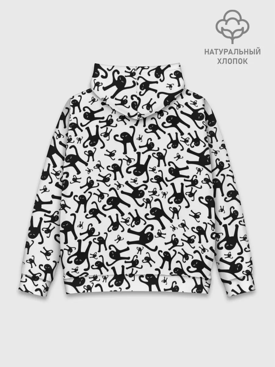 Худи мужской база хлопок / ЪУЪ СЪУКА