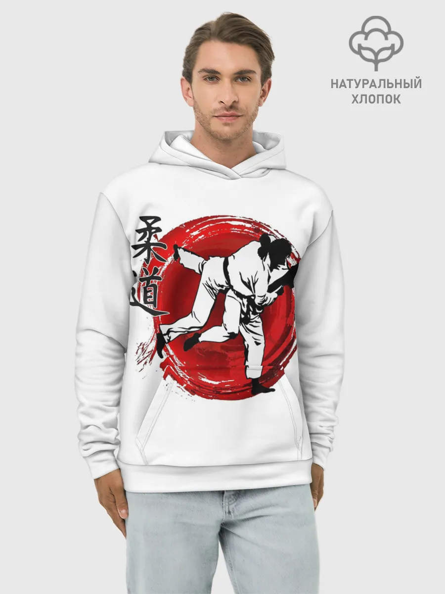 Худи мужской база хлопок / Judo