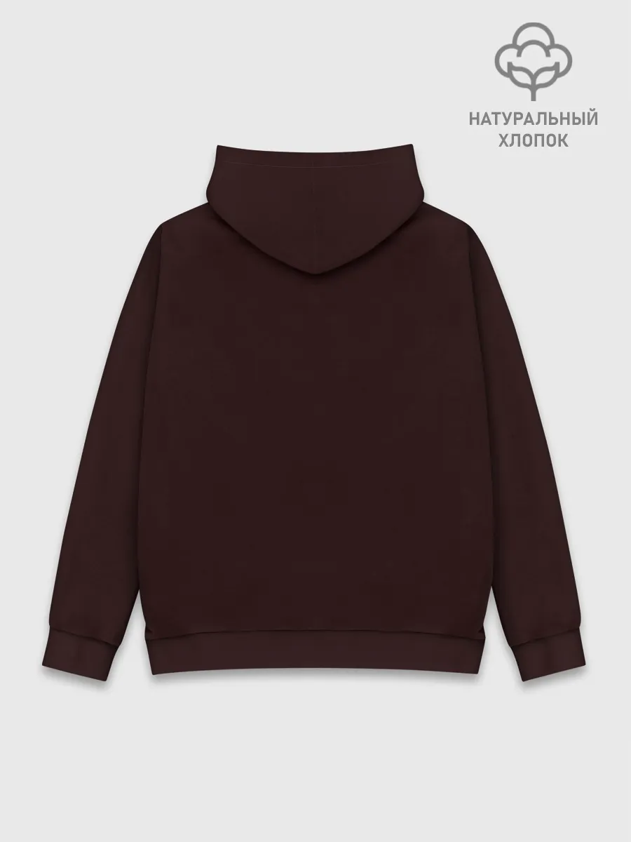 Худи мужской база хлопок / Дзюдо