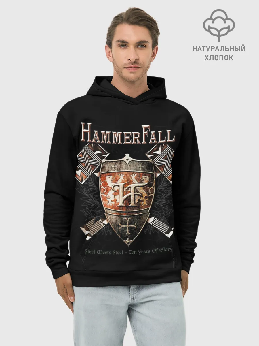 Худи мужской база хлопок / HammerFall