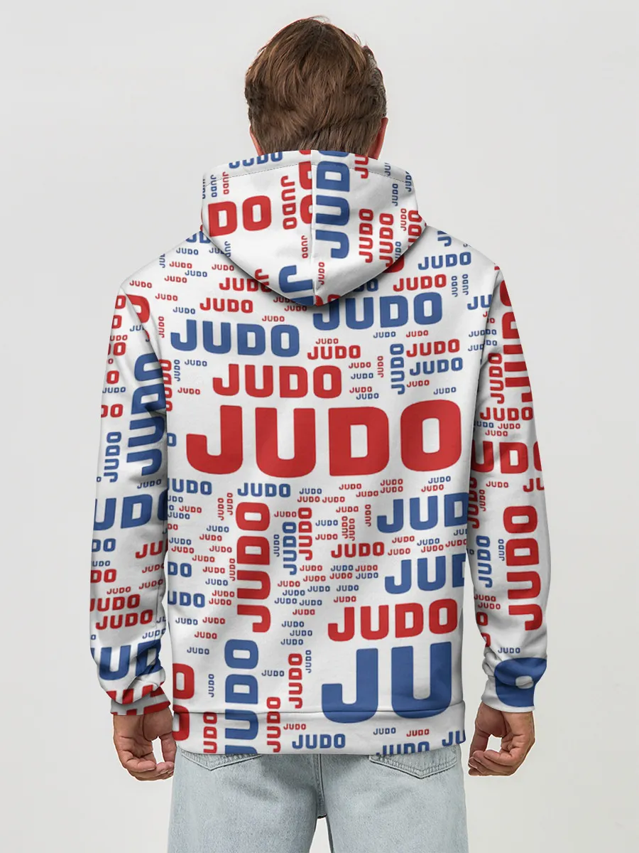 Худи мужской база хлопок / Дзюдо