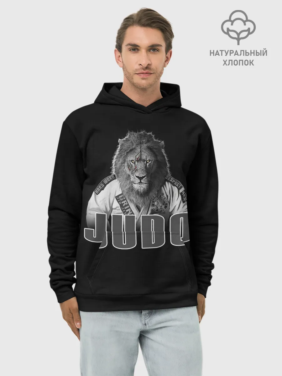 Худи мужской база хлопок / Judo
