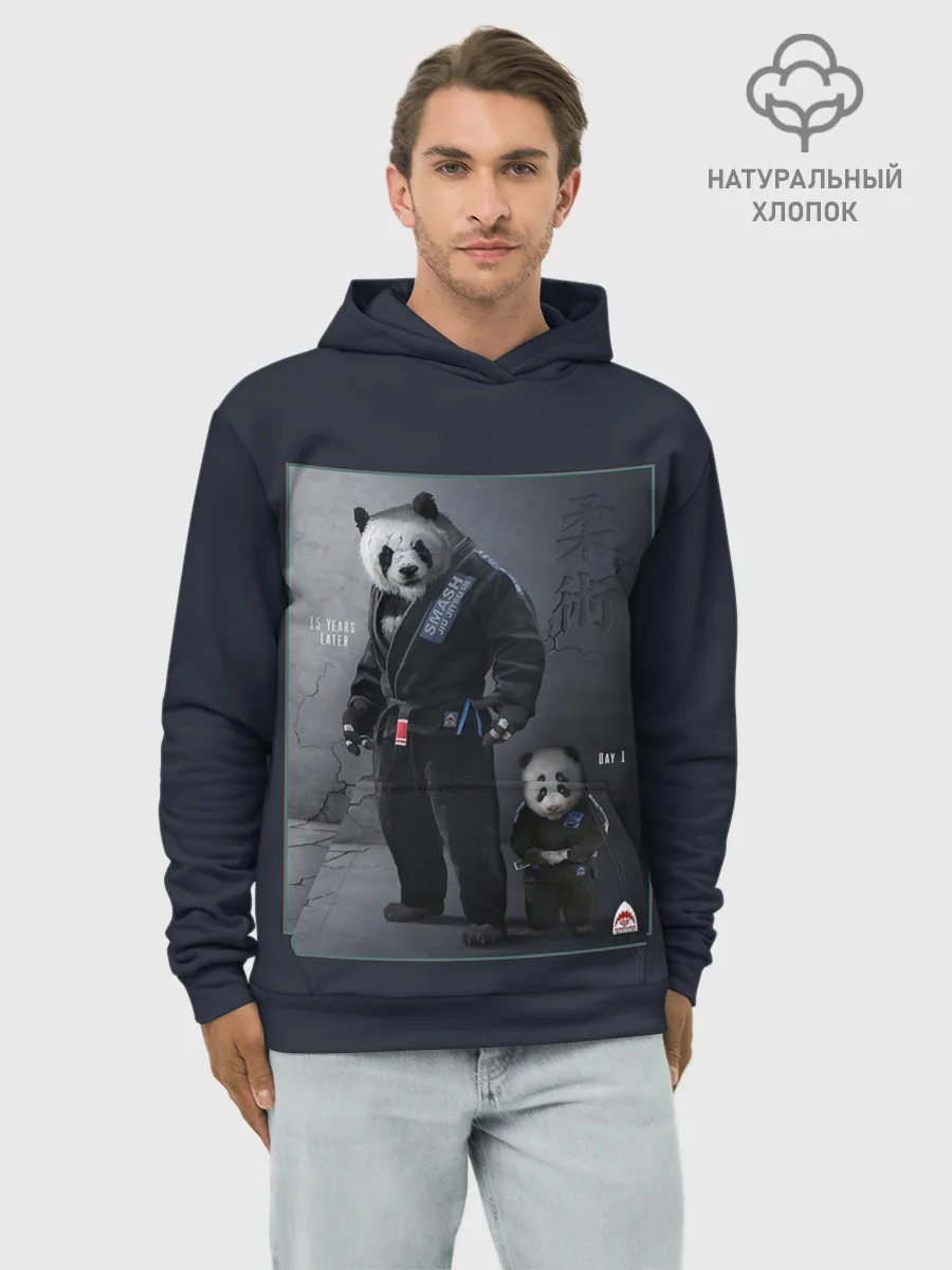 Худи мужской база хлопок / PANDA