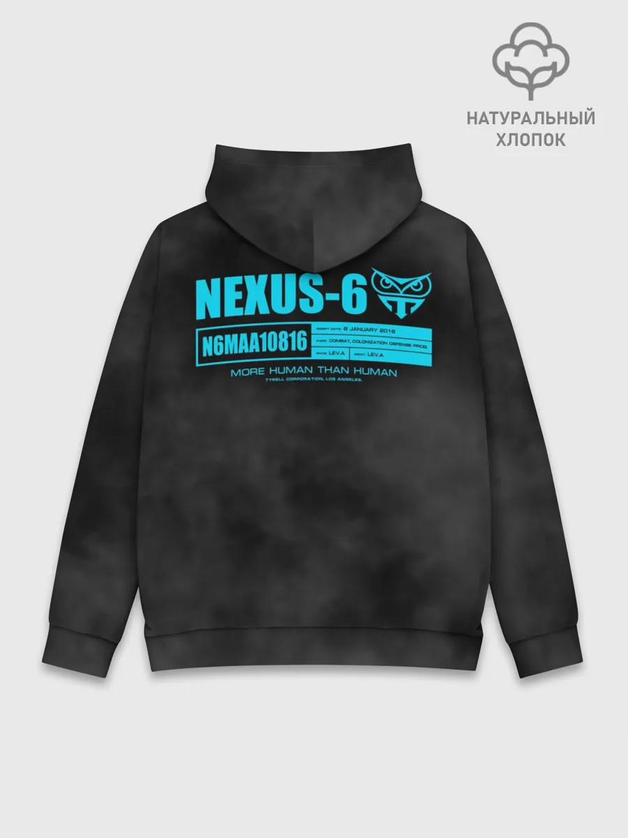 Худи мужской база хлопок / Бегущий по лезвию