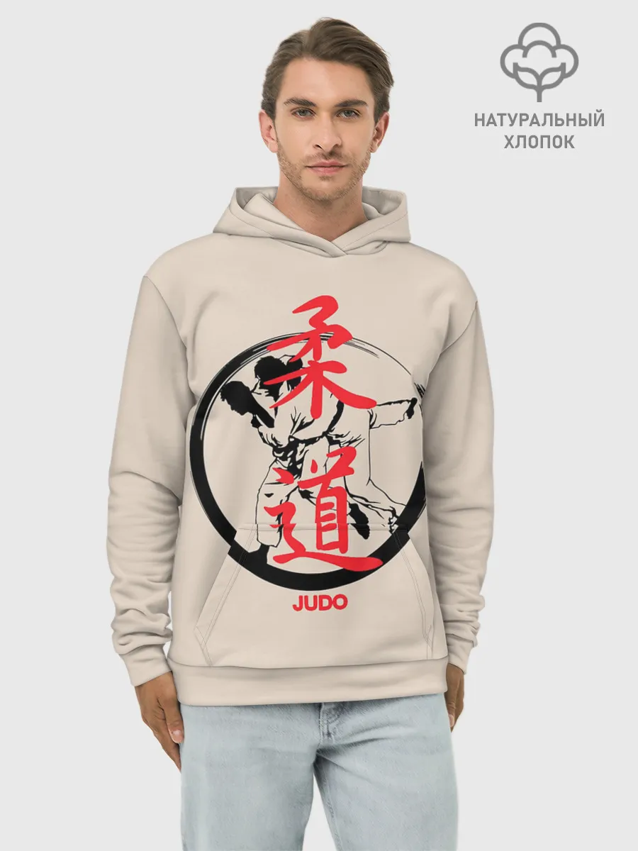 Худи мужской база хлопок / Judo
