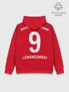 Худи мужской база хлопок / Lewandowski home 19-20