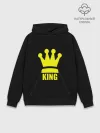 Худи мужской база хлопок / King