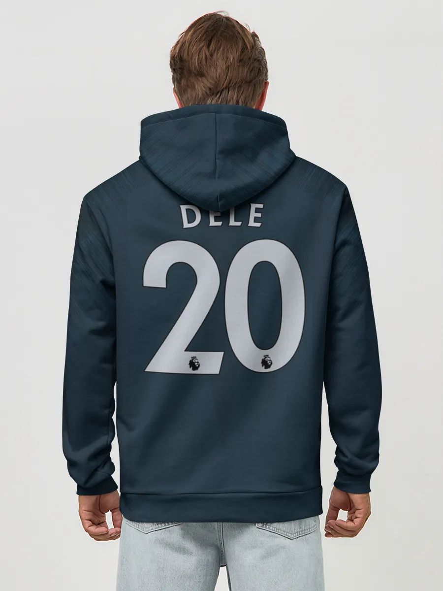 Худи мужской база хлопок / Dele Alli third 18-19