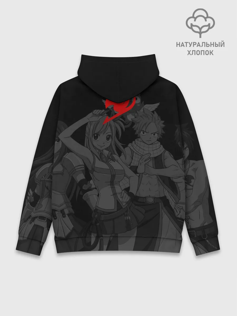 Худи мужской база хлопок / Fairy Tail, Нацу
