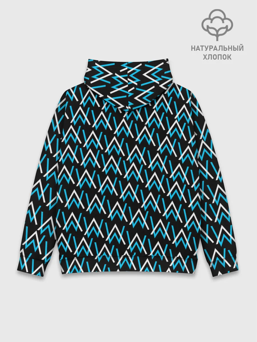 Худи мужской база хлопок / ALAN WALKER