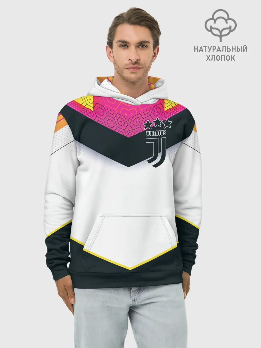 Худи мужской база хлопок / Juventus