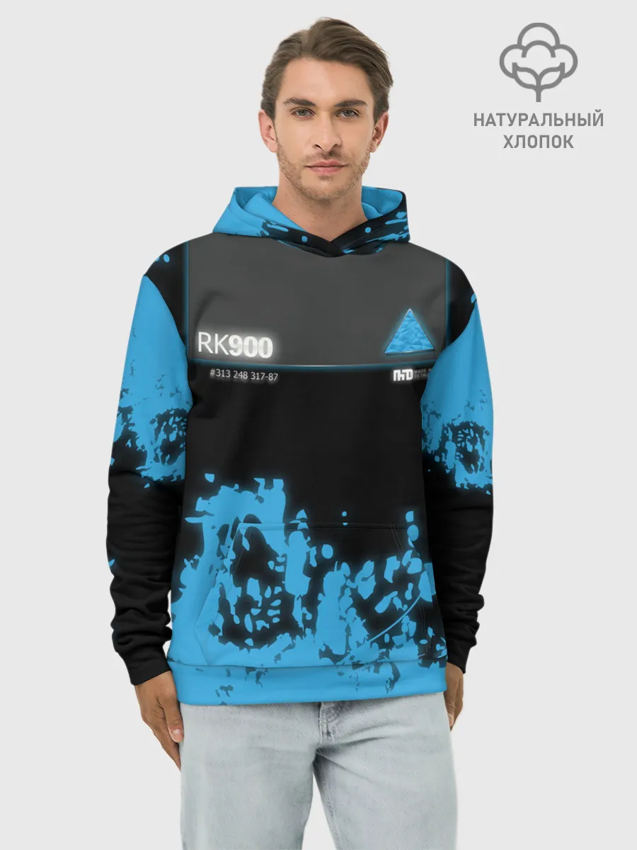 Худи мужской база хлопок / Detroit: Become Human.