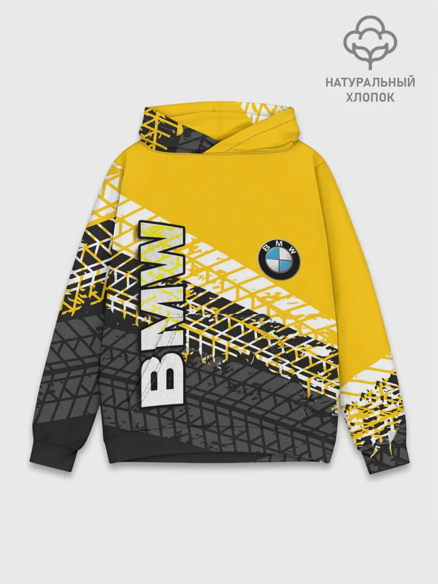 Худи мужской база хлопок / BMW