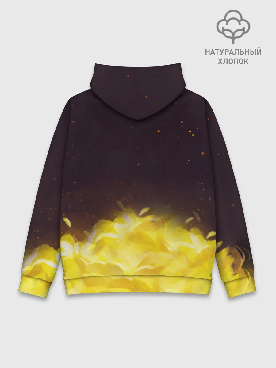 Худи мужской база хлопок / Фриск и Азриэль - UNDERTALE