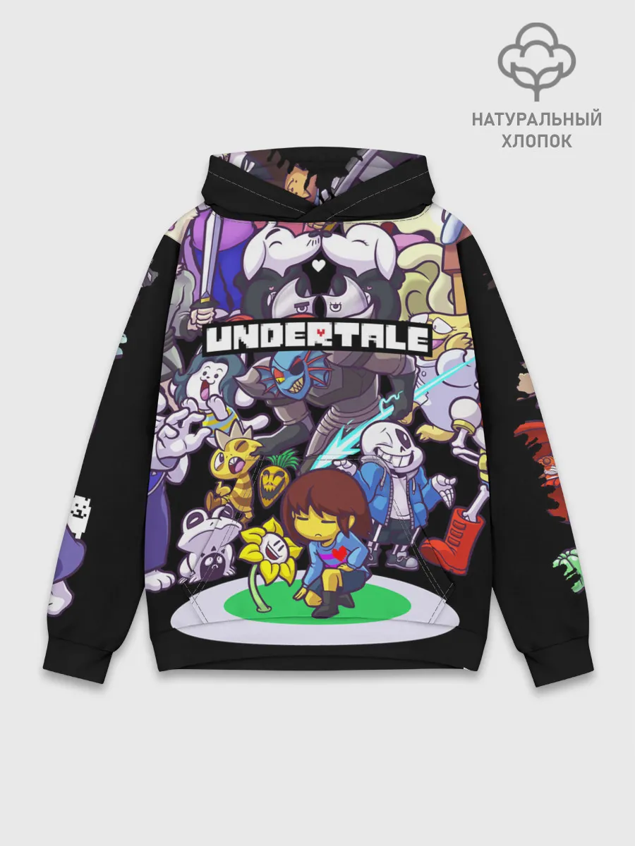 Худи мужской база хлопок / UNDERTALE