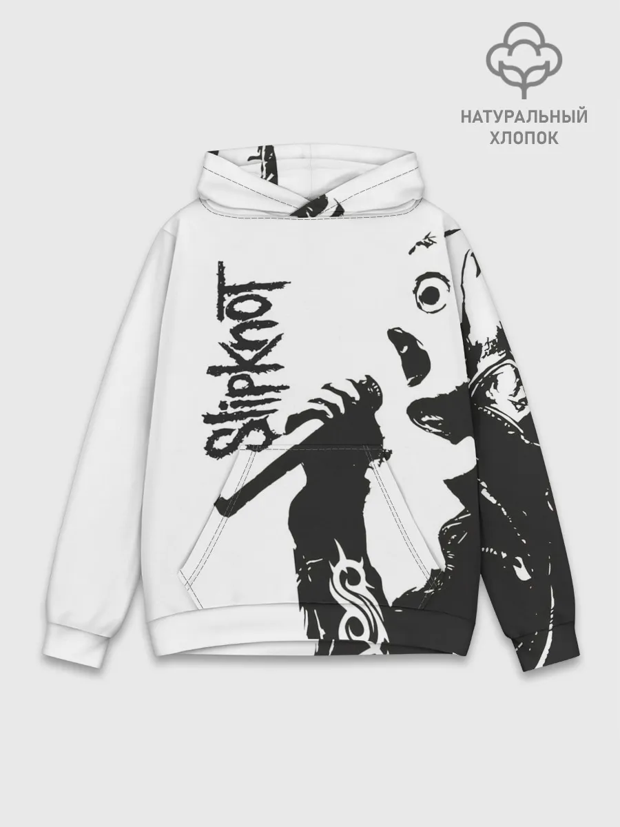 Худи мужской база хлопок / Slipknot.