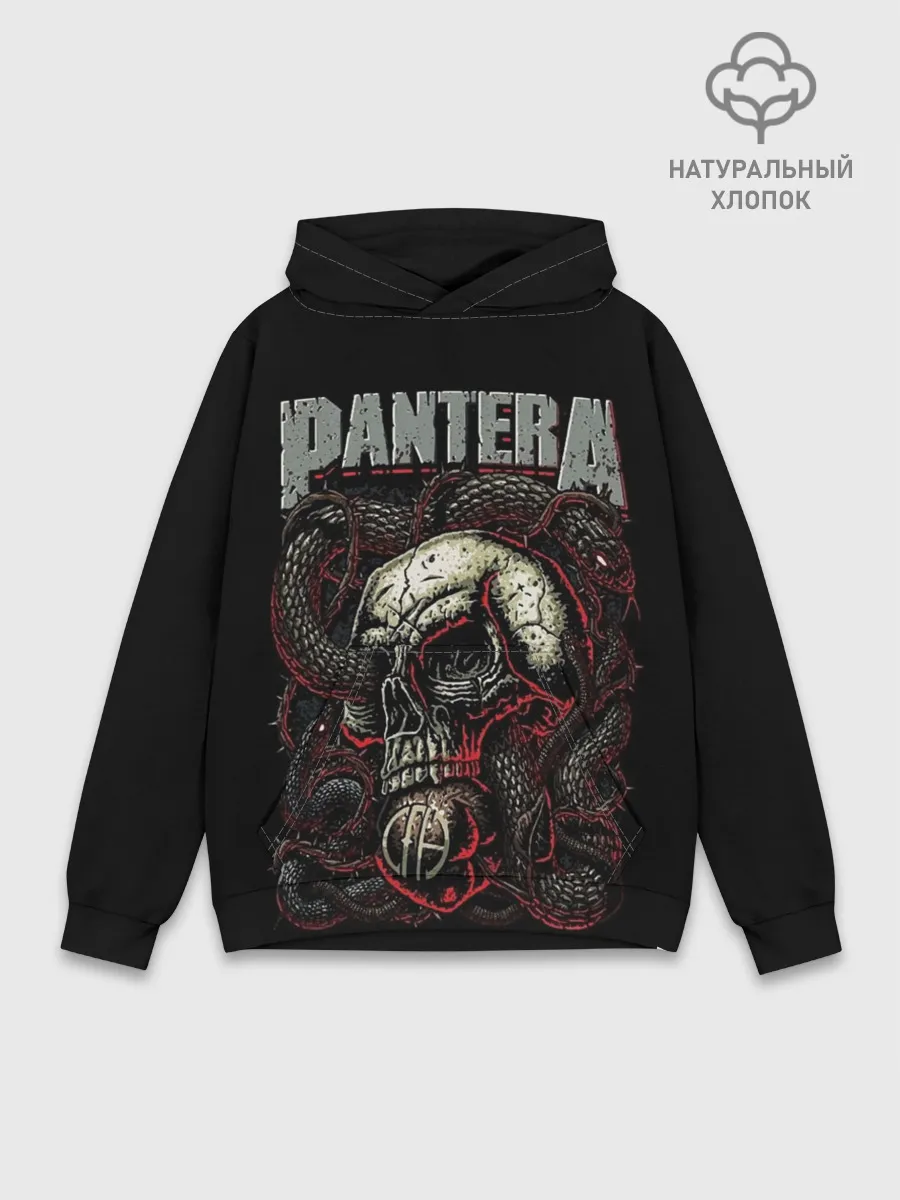 Худи мужской база хлопок / Pantera