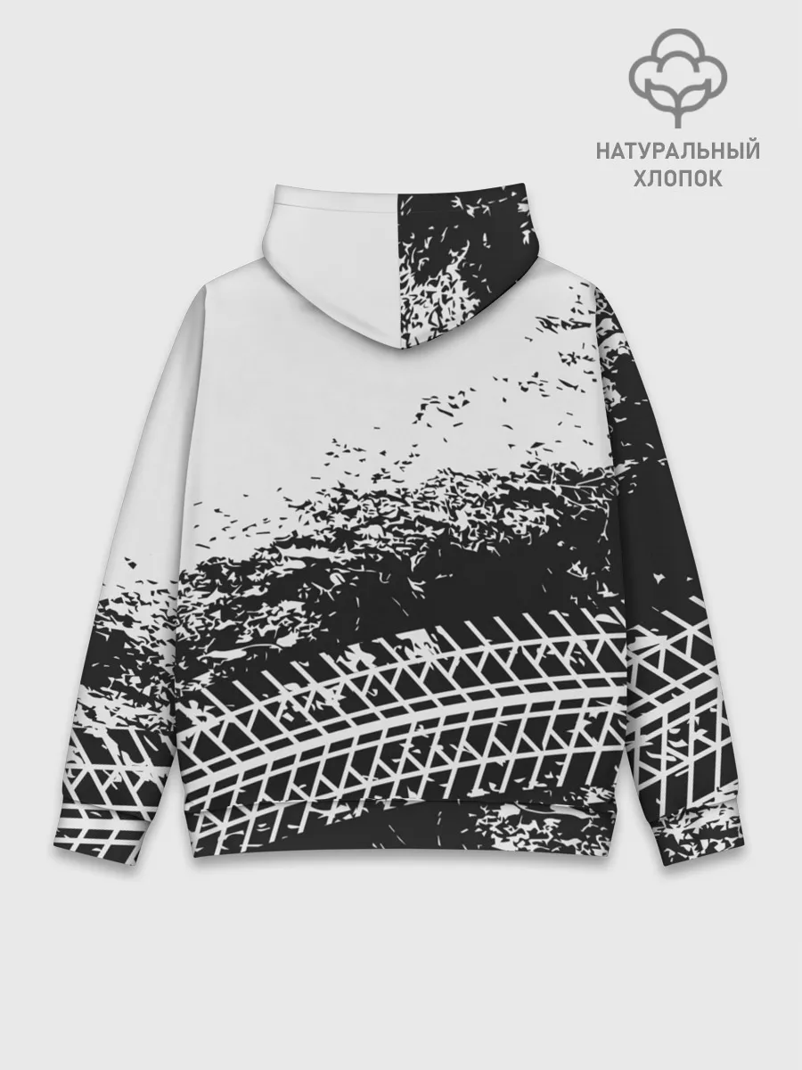 Худи мужской база хлопок / Mitsubishi