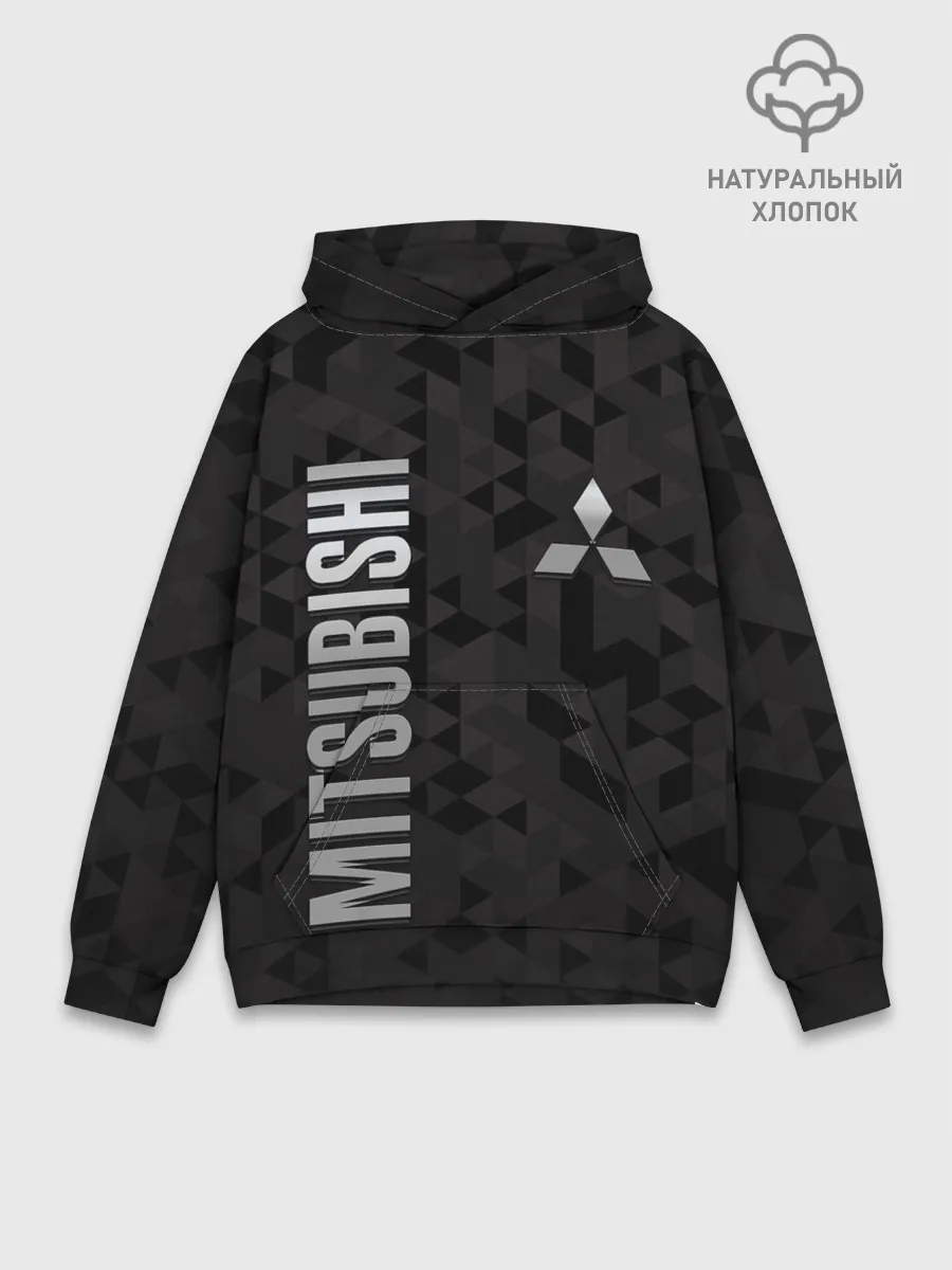 Худи мужской база хлопок / Mitsubishi