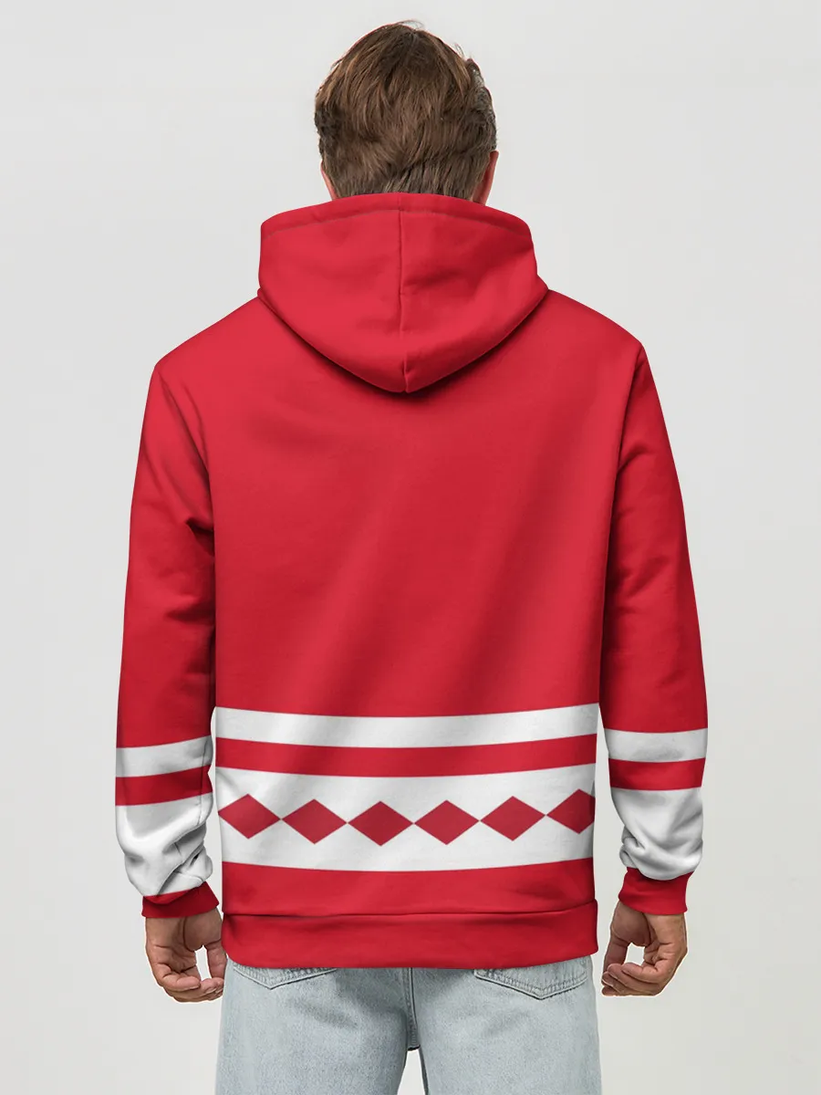 Худи мужской база хлопок / Хоккейный Болельщик СССР