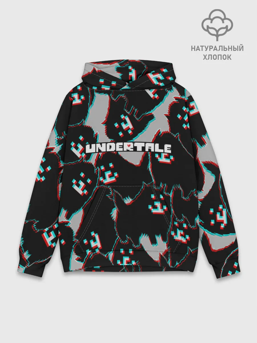 Худи мужской база хлопок / Undertale