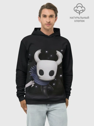 Худи мужской база хлопок / Hollow Knight