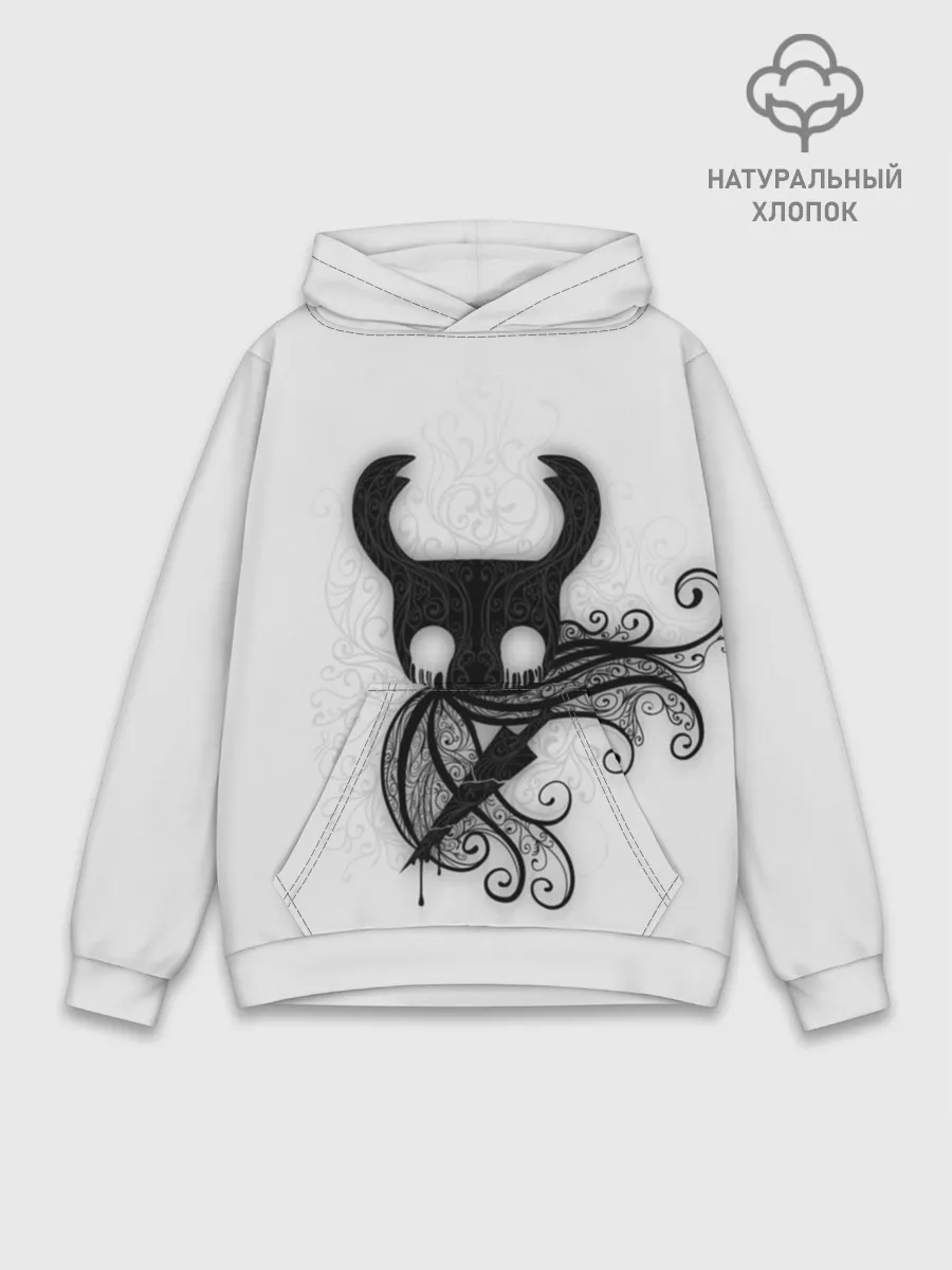 Худи мужской база хлопок / Hollow Knight