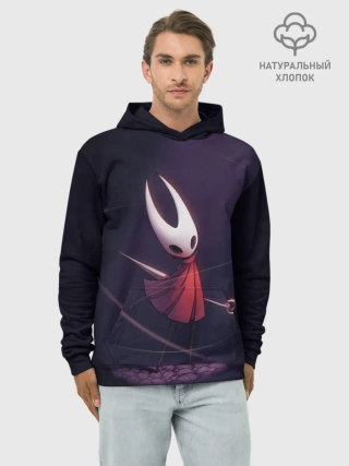 Худи мужской база хлопок / Hollow Knight