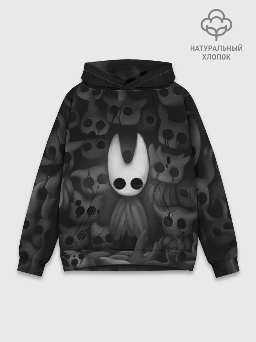 Худи мужской база хлопок / Hollow Knight
