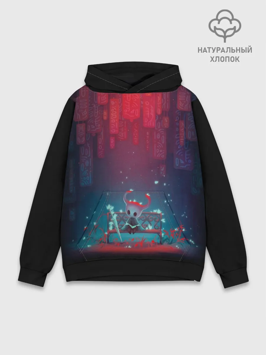 Худи мужской база хлопок / hollow knight