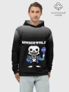 Худи мужской база хлопок / Undertale STOP.