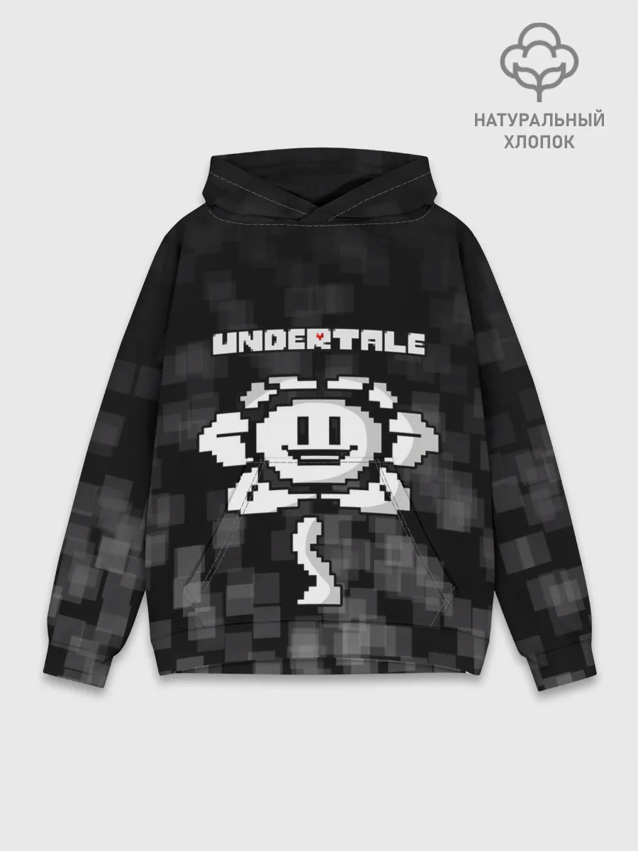 Худи мужской база хлопок / Undertale.
