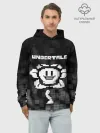 Худи мужской база хлопок / Undertale.