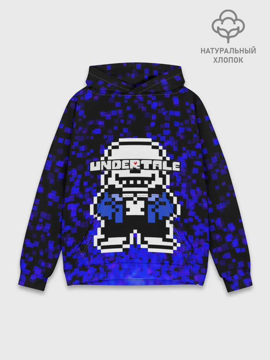 Худи мужской база хлопок / Undertale.