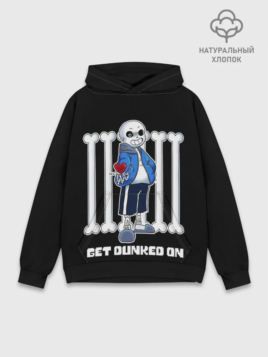 Худи мужской база хлопок / Undertale