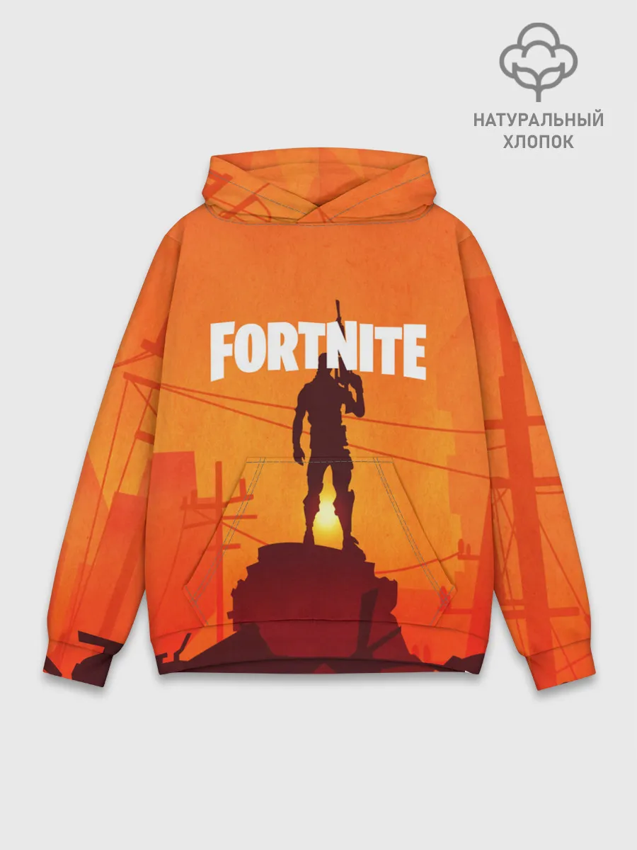 Худи мужской база хлопок / Fortnite.