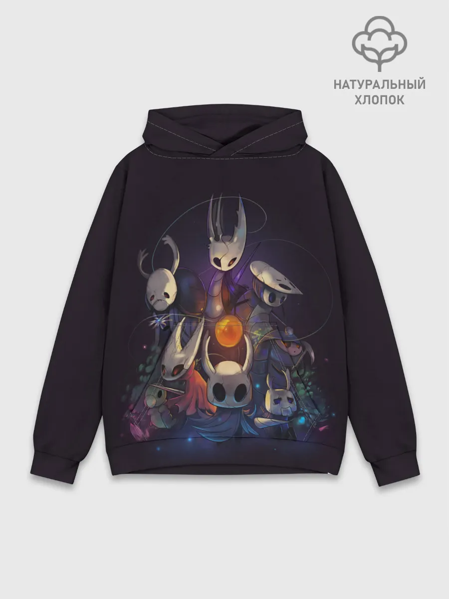 Худи мужской база хлопок / Hollow Knight