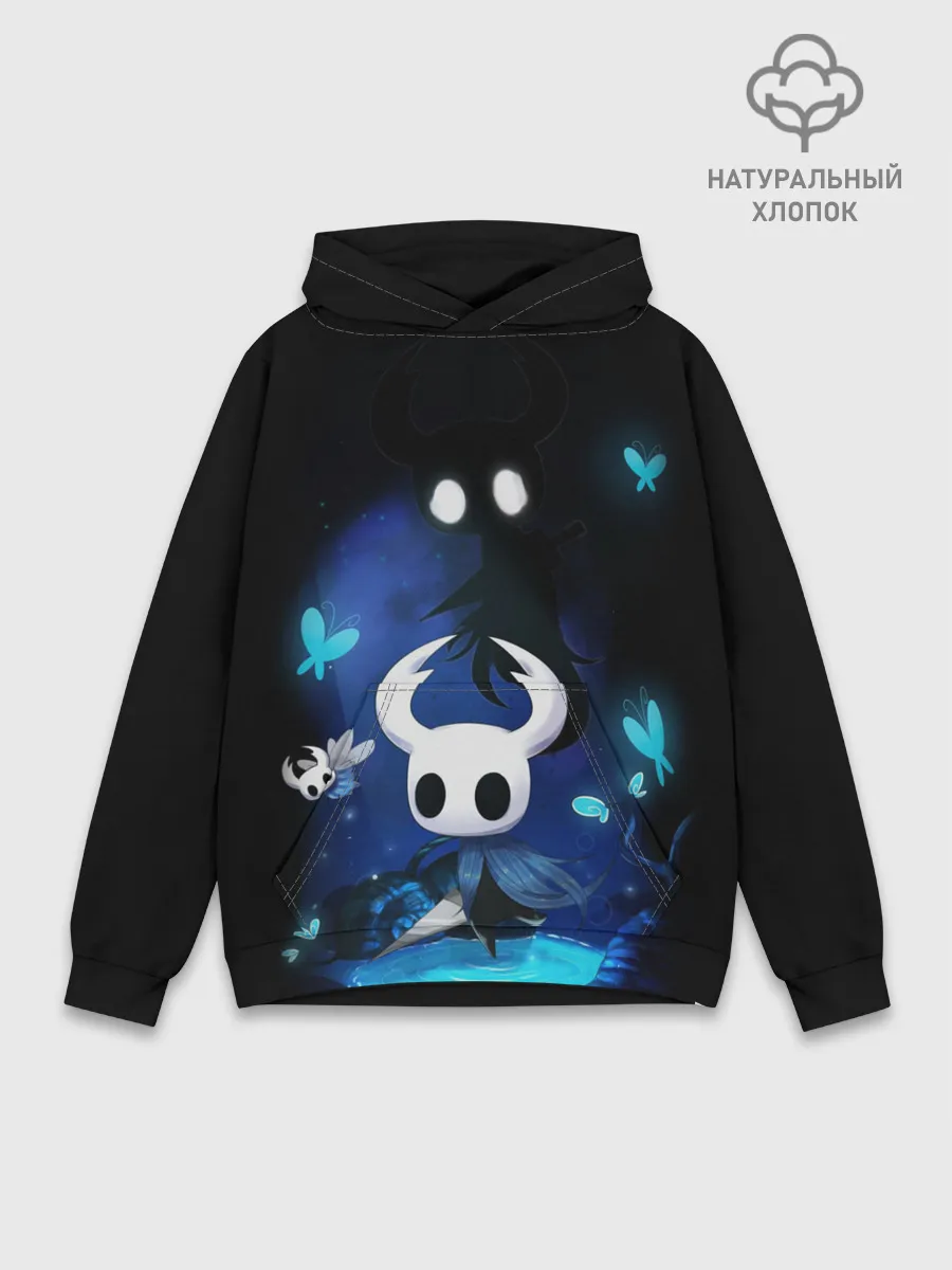 Худи мужской база хлопок / Hollow Knight